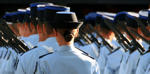 gendarme, rang